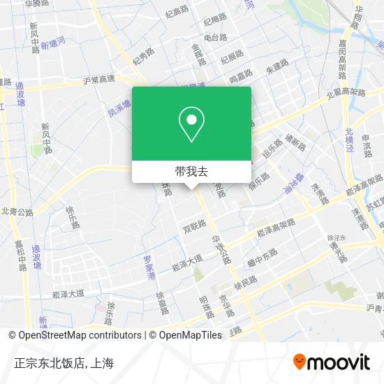 正宗东北饭店地图