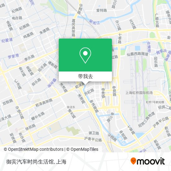 御宾汽车时尚生活馆地图