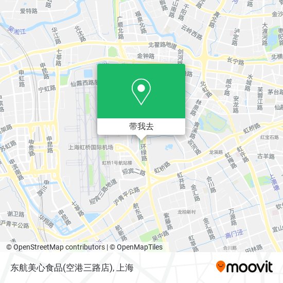 东航美心食品(空港三路店)地图