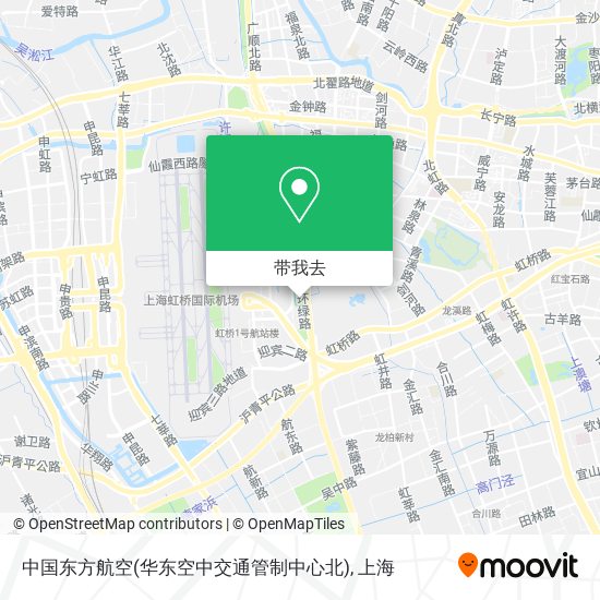 中国东方航空(华东空中交通管制中心北)地图