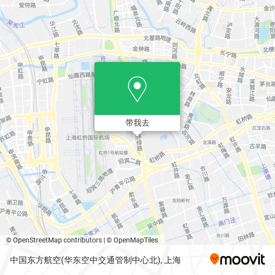 中国东方航空(华东空中交通管制中心北)地图
