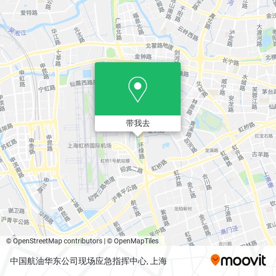 中国航油华东公司现场应急指挥中心地图
