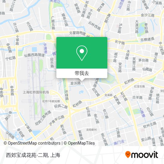 西郊宝成花苑-二期地图