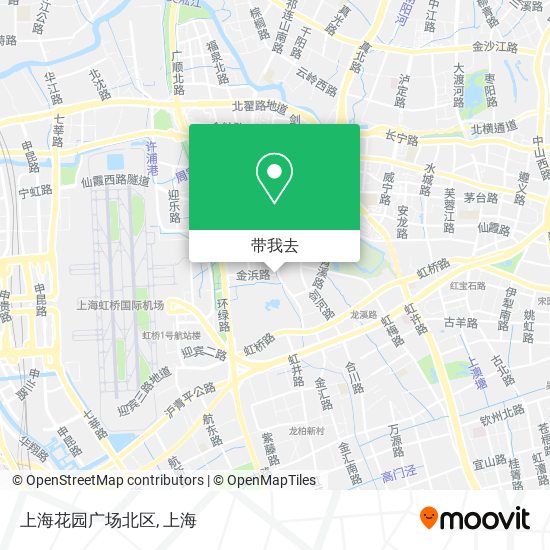 上海花园广场北区地图