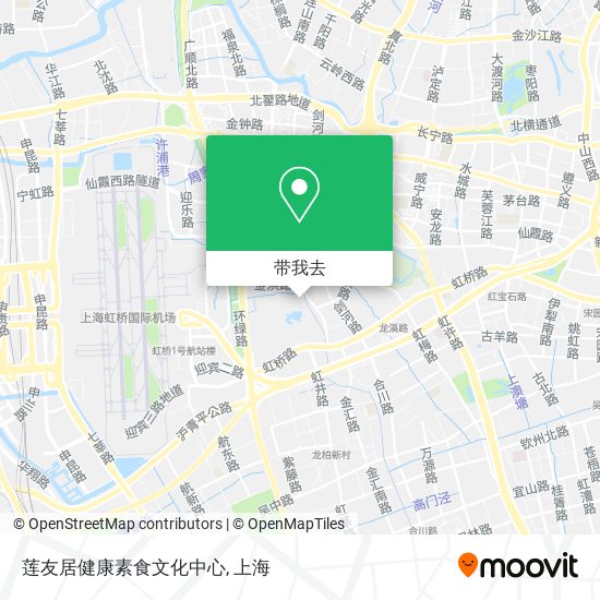 莲友居健康素食文化中心地图
