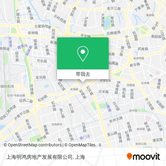 上海明鸿房地产发展有限公司地图