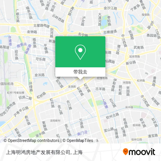 上海明鸿房地产发展有限公司地图