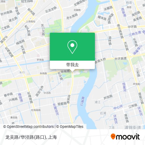 龙吴路/华泾路(路口)地图