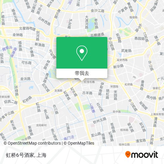 虹桥6号酒家地图