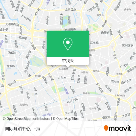 国际舞蹈中心地图