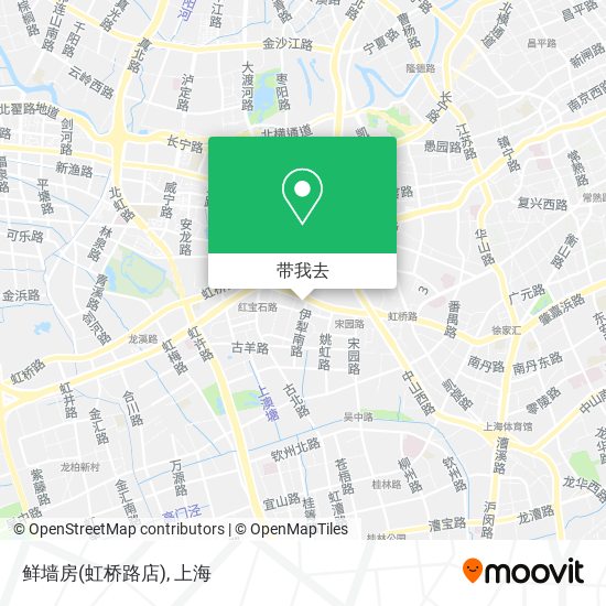 鲜墙房(虹桥路店)地图