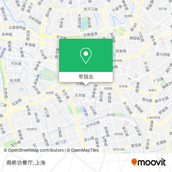 廊桥坊餐厅地图