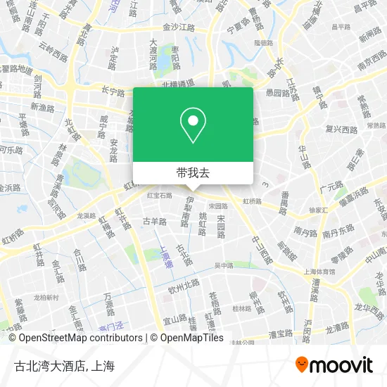 古北湾大酒店地图