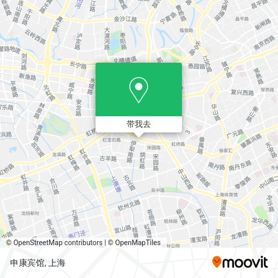 申康宾馆地图