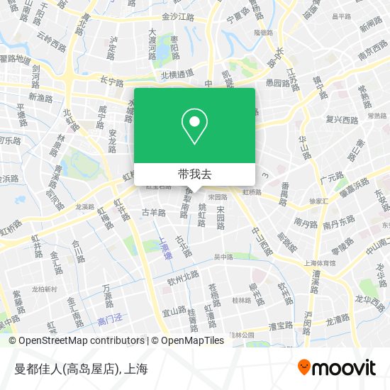 曼都佳人(高岛屋店)地图