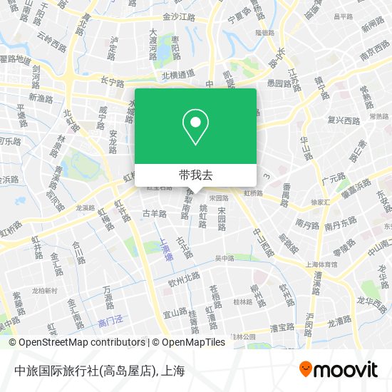 中旅国际旅行社(高岛屋店)地图