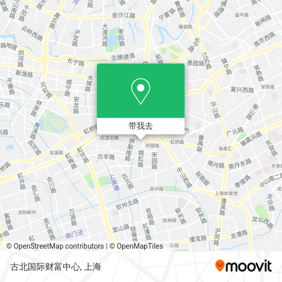 古北国际财富中心地图