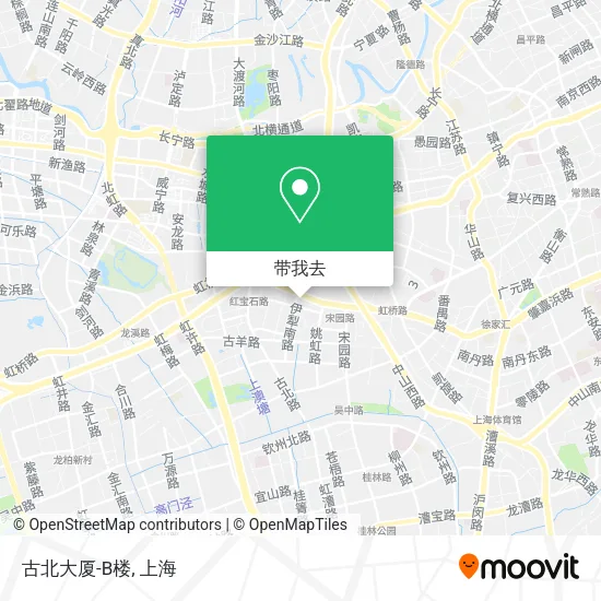 古北大厦-B楼地图