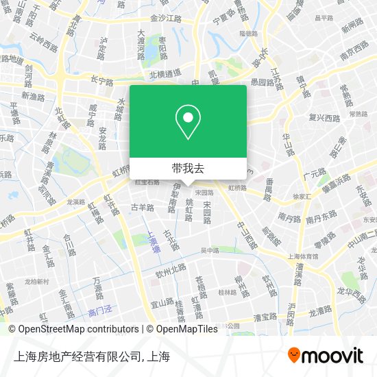 上海房地产经营有限公司地图