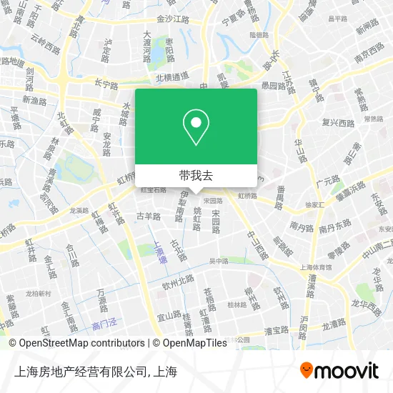 上海房地产经营有限公司地图