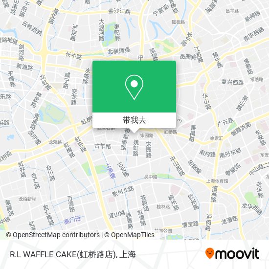 R.L WAFFLE CAKE(虹桥路店)地图