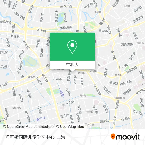 巧可嫣国际儿童学习中心地图
