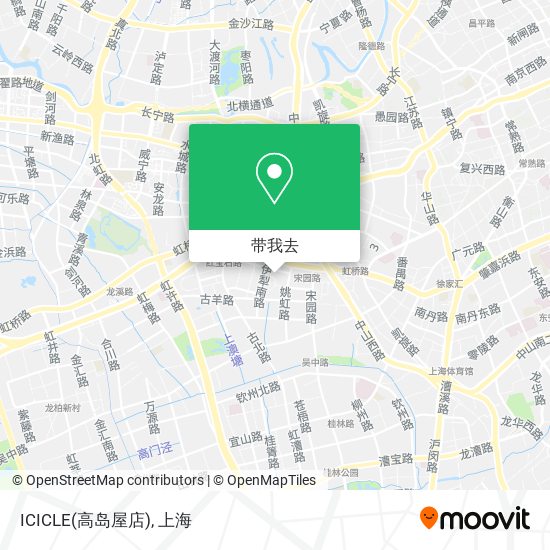 ICICLE(高岛屋店)地图