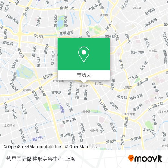 艺星国际微整形美容中心地图