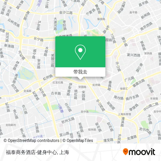 福泰商务酒店-健身中心地图