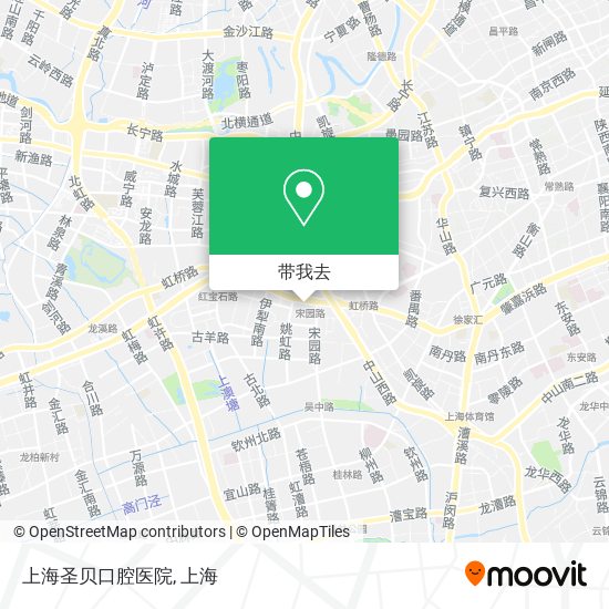 上海圣贝口腔医院地图