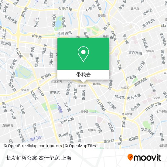 长发虹桥公寓-杰仕华庭地图