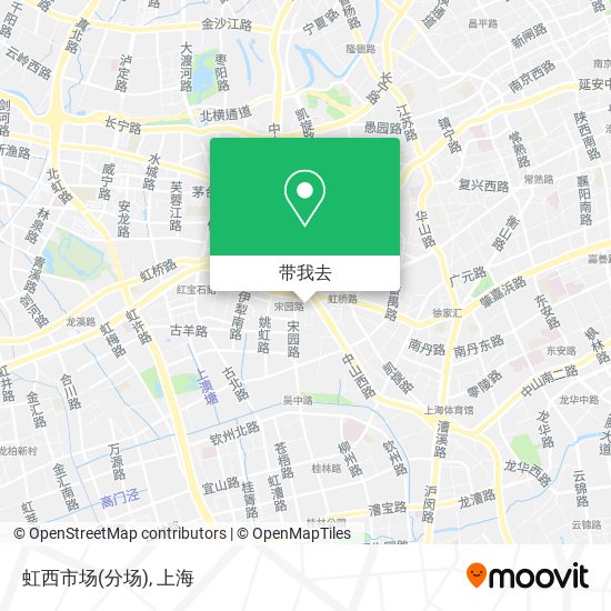 虹西市场(分场)地图