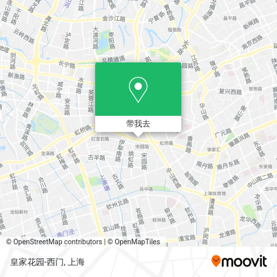 皇家花园-西门地图