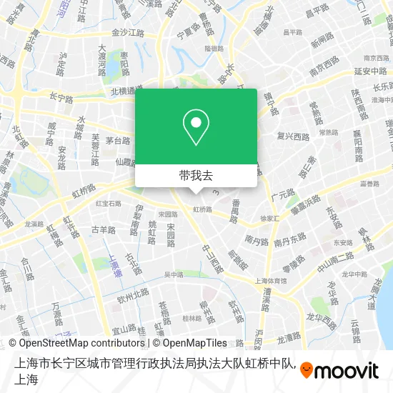 上海市长宁区城市管理行政执法局执法大队虹桥中队地图