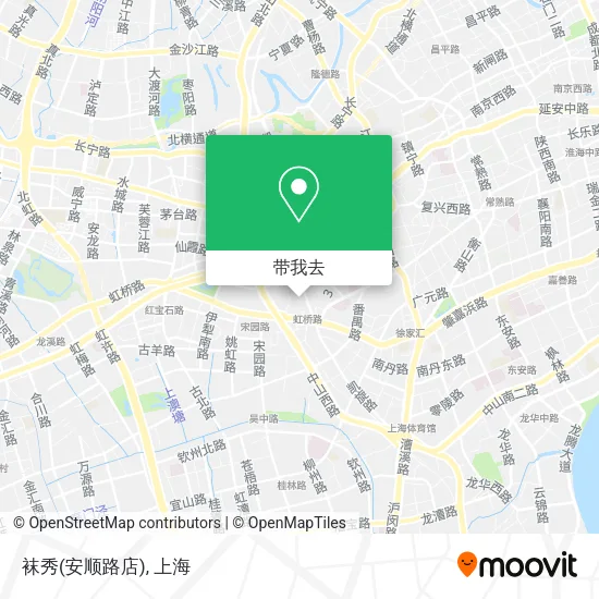 袜秀(安顺路店)地图
