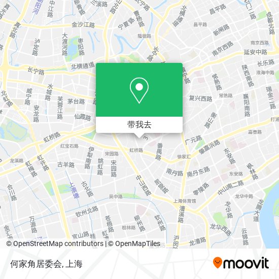 何家角居委会地图