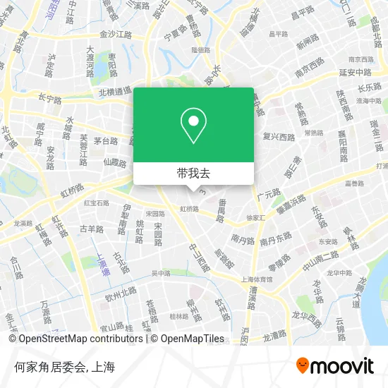何家角居委会地图