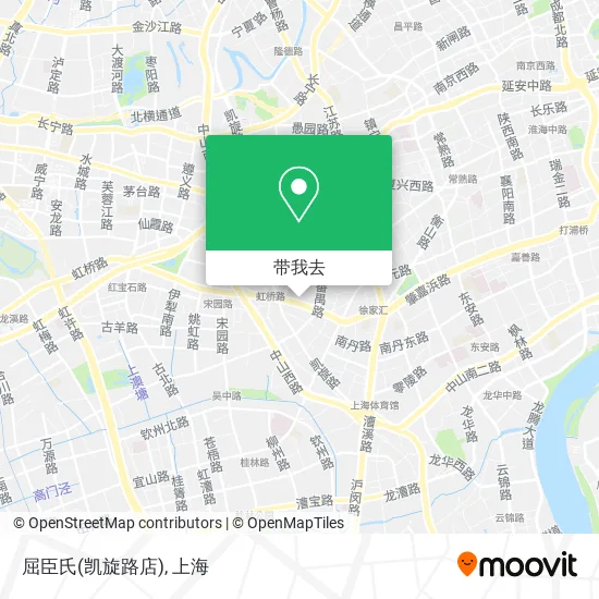 屈臣氏(凯旋路店)地图