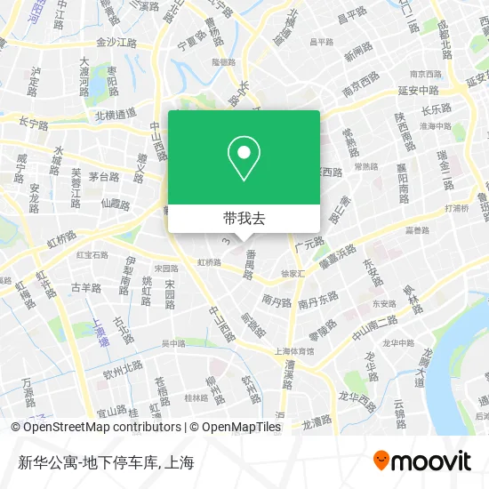 新华公寓-地下停车库地图
