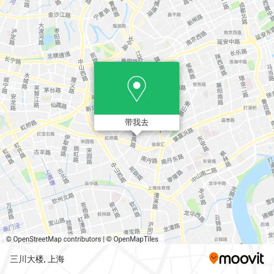 三川大楼地图