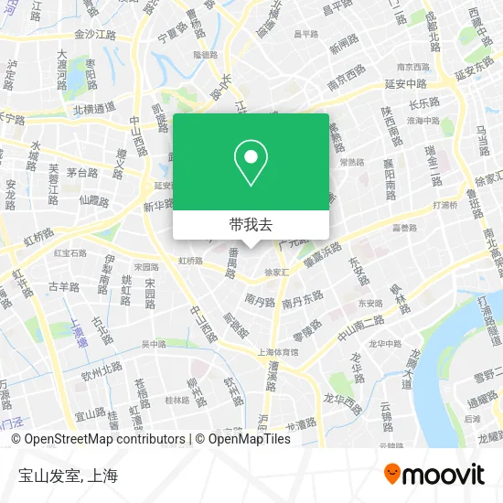 宝山发室地图