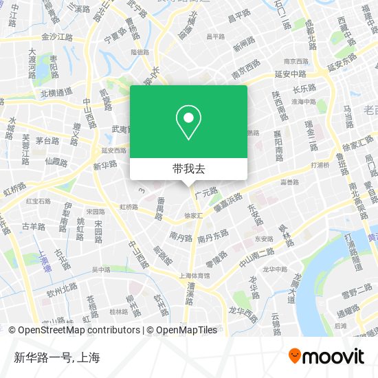 新华路一号地图