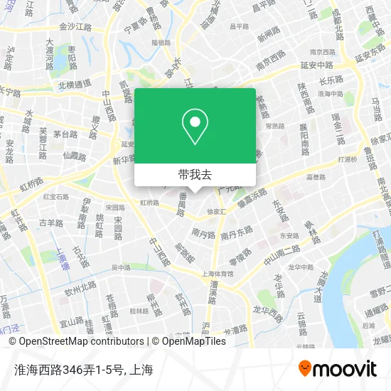 淮海西路346弄1-5号地图