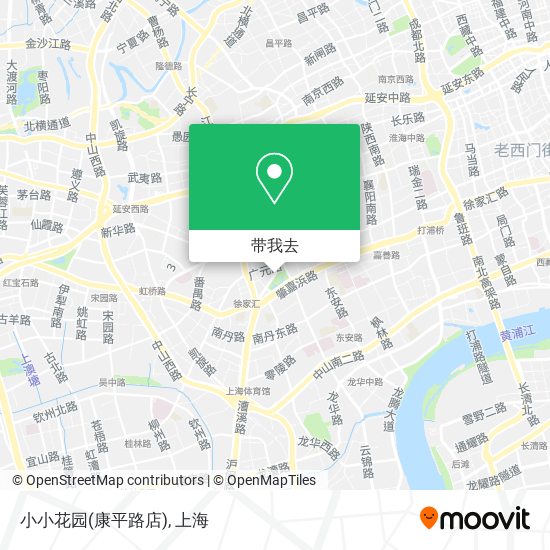 小小花园(康平路店)地图