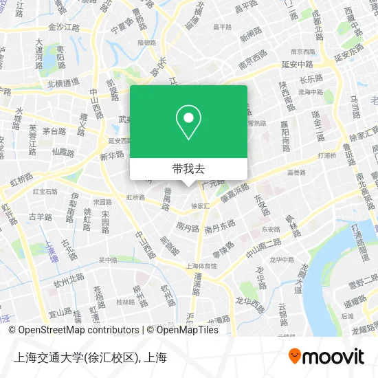 上海交通大学(徐汇校区)地图