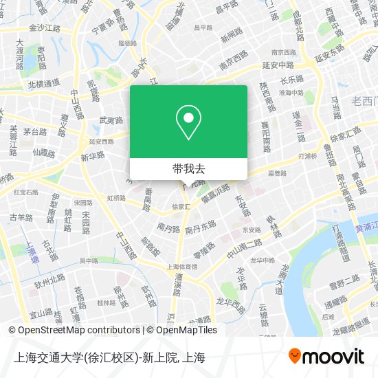 上海交通大学(徐汇校区)-新上院地图