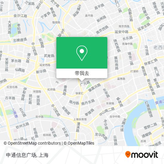 申通信息广场地图