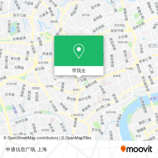 申通信息广场地图