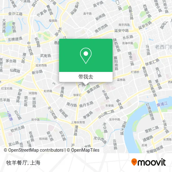 牧羊餐厅地图