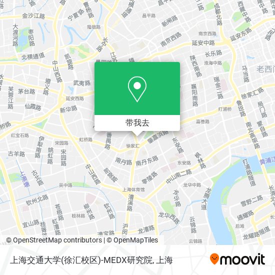 上海交通大学(徐汇校区)-MEDX研究院地图